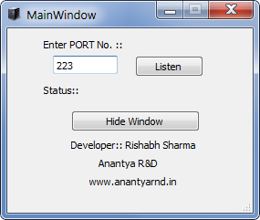 MainWindow