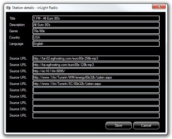 Dettagli stazione - inLight Radio