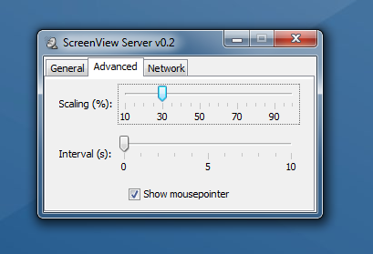 Server ScreenView