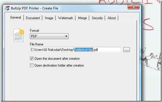 Bullzip Converter PDF XPS