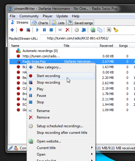 לחץ לחיצה ימנית על streamWriter לחץ לחיצה ימנית על streamWriter