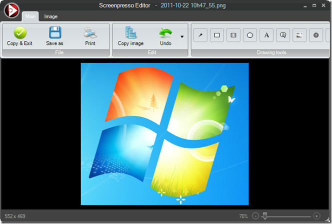 Screenpresso Editor