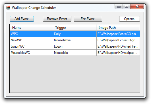 Wallpaper Change Scheduler