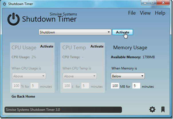 shutdown-timer-cpu-memory