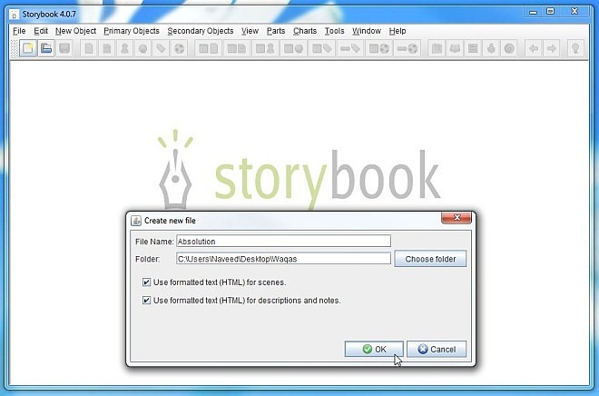 Storybook-Oberfläche Storybook-Oberfläche
