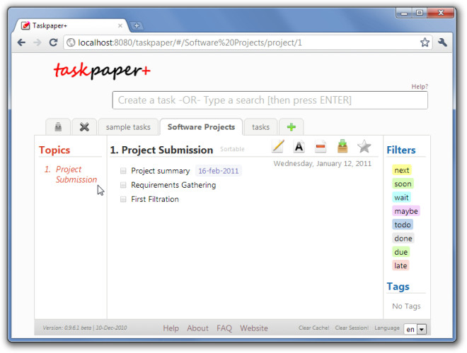 taskpaper windows