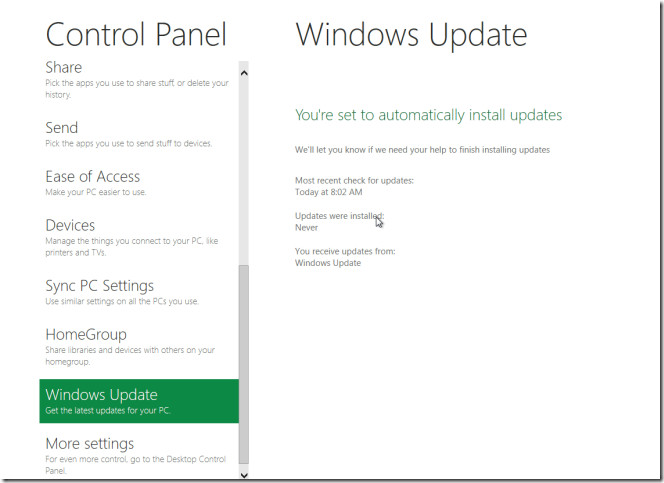 Windowsアップデート Windowsアップデート