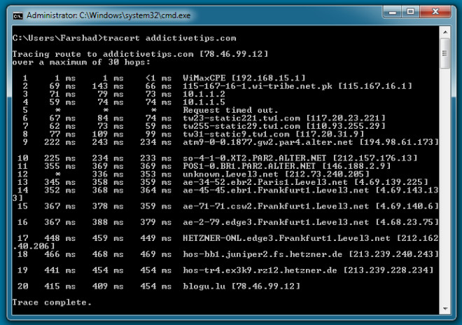 Tracerts