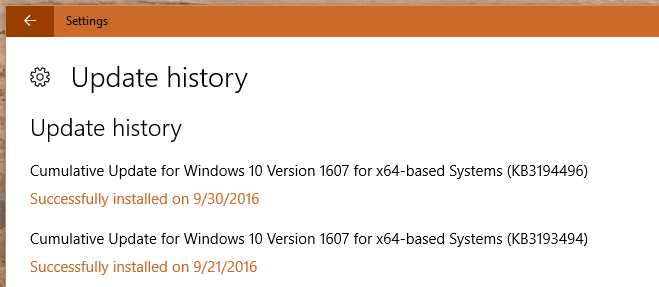 Update KB3194496