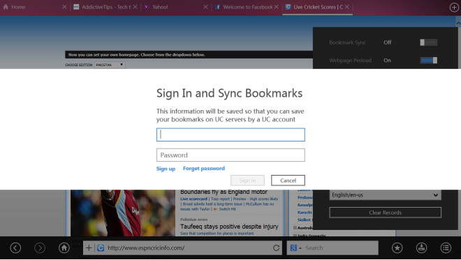 „UC BrowserHD_Bookmarks Sync“