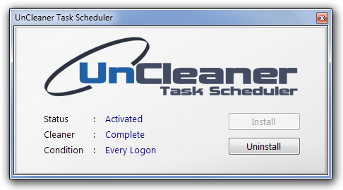 UnCleaner Task Scheduler