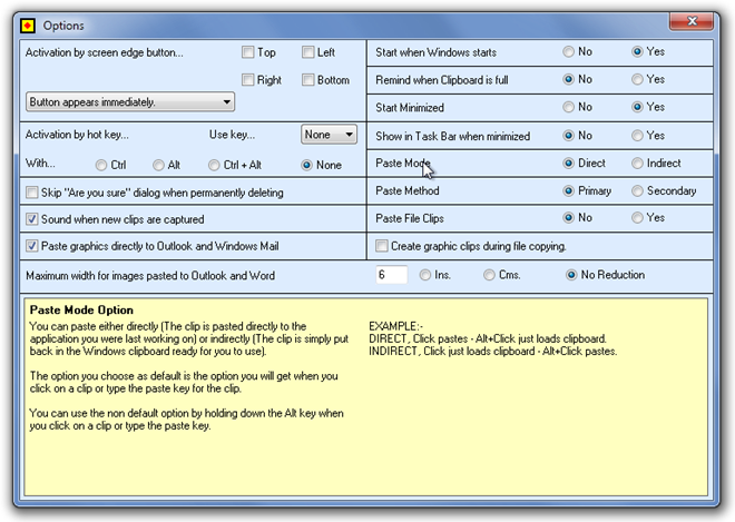 Alternativer for aceclipboard