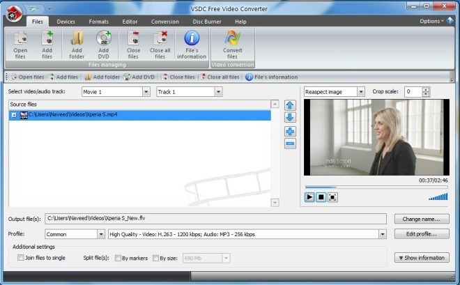 VSDC Free Video Converter