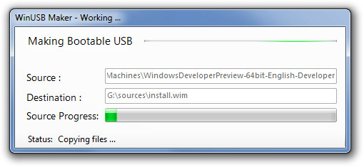 WinUSB Maker - Работа ...