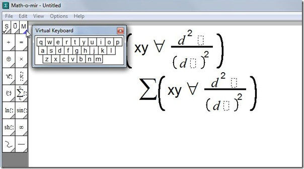 teclado virtual